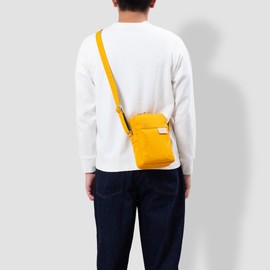 Heartmaid Factory FY-0737 Unisex Mini Shoulder Bag, Small, Polyester, Marpak Series, yellow (mustard)