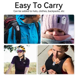 Xilecam Mini Body Camera 1080P with 32GB Card Helmet Camera Body Cameras with Audio and Video Recording Multi-Function Accessory Body Cam