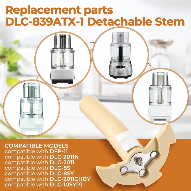 Avenuebool Replacement Parts DLC-839ATX-1 Compatible with Cuisinart 11 Cup Food