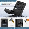 HUANLANG Key Lock Box Wall Mount,Outdoor Combination Lock Box with