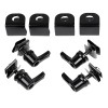 Unbranded Hard Saddlebag Lever Lock Bolts Nuts Mount Bracket For