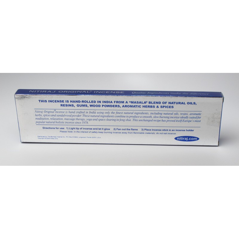 Original 100 Gram - Nitiraj Incense From India