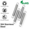 GUNGY Tension Springs with Hooks Stainless Steel Tension Spring 35