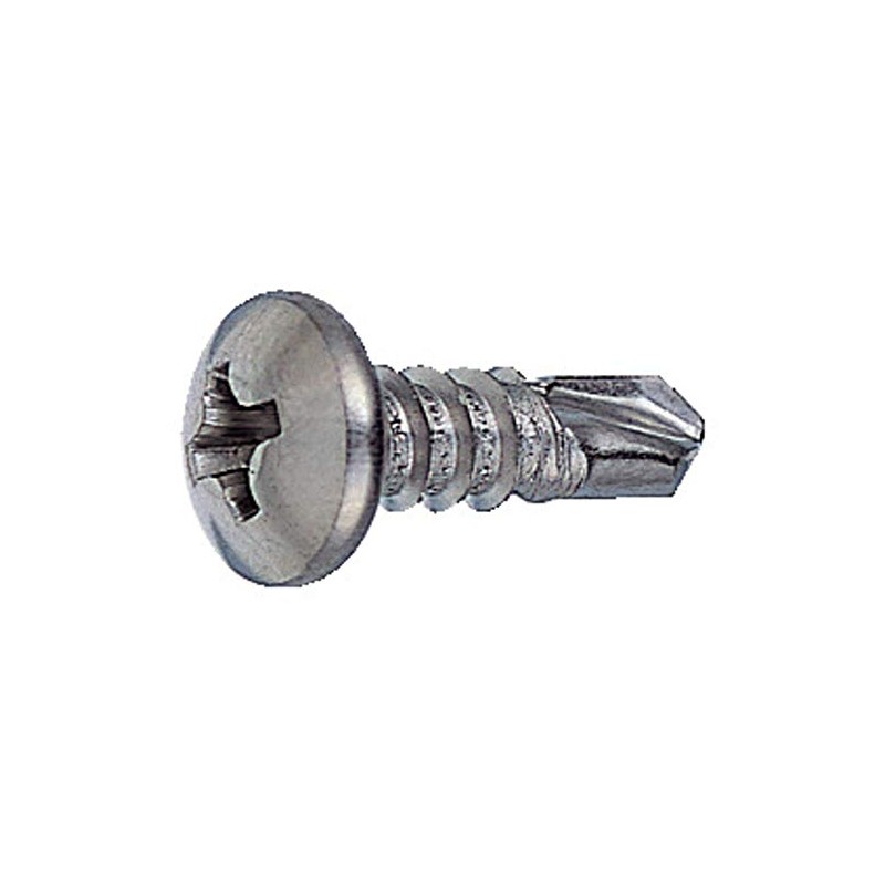 TRUSCO(トラスコ) ドリルねじナベ 板金用 ステンレス M4×19 25本入 SPJ19