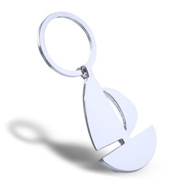 LIFKOME Sailor Keychain Sailboat Keyring Metal Anchor Keychain Nautical Keychain Gift for Sailors Nautical Captain Boating Lover