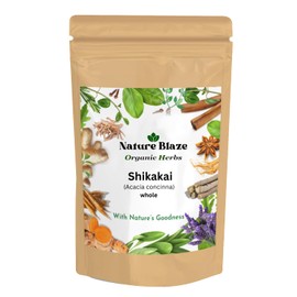 Nature Blaze Shikakai Whole 3.5 Oz (100 Gram / 0.2 lb)