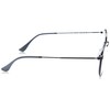 Solar Unisex Glasses R10 Rose Gold +1.5, Matte Black