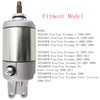 STABSOLI Starter Motor & Solenoid Relay & Ignition Switch for