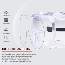Anti Fog Safety Glasses Protective Goggles