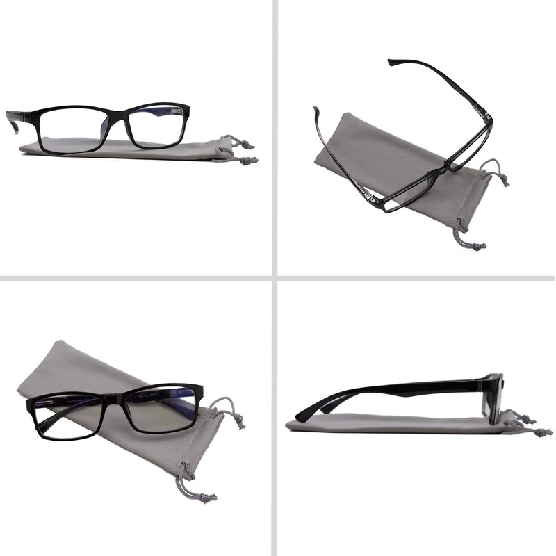 TruVision Readers Computer Reading Glasses 9601-2-White -Tortoise-2.00