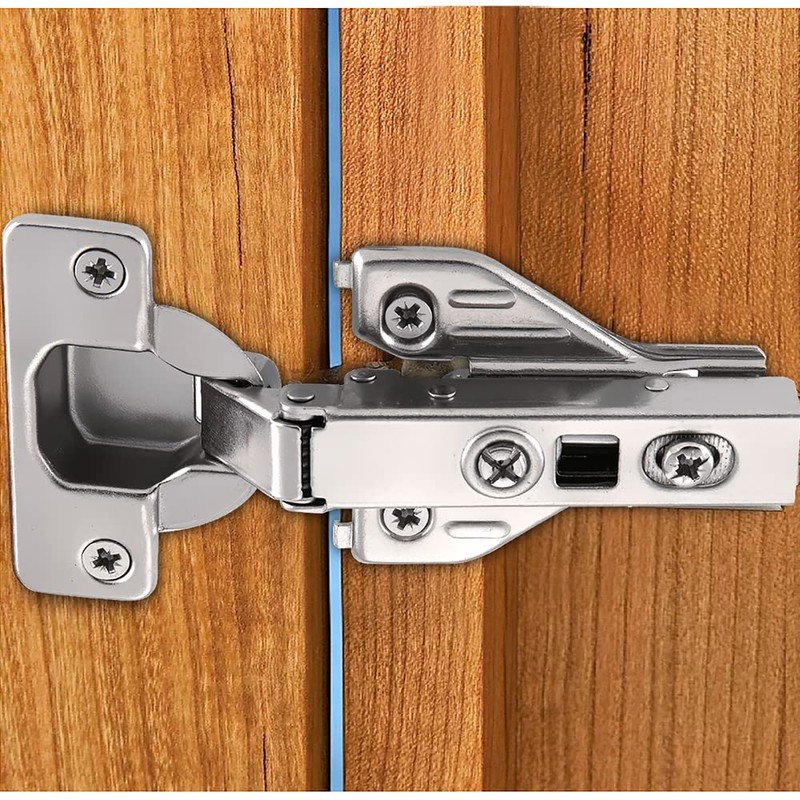 Luokim 2pcs Soft Closing Clip On Face Frame Mounting Cabinet