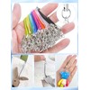 Evnlo Evnlo 100Pcs Phone Charms Strap with Lobster Clasp,Lanyard Strap Cell Phone Charm for Keychain Clasps, USB Drive DIY Jewelry Mobile Accessories Charms
