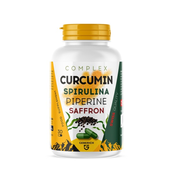 Complex Curcumin - Metabolic Support and Wellbeing with Curcumin, Spirulina
