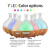 Wood Grain Humidifier USB Power Supply Aromatherapy Diffuser with Night