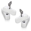 XFORT® 2 Pack Jammer and Window Locks for uPVC Doors
