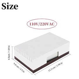 Ring Doorbell Wired, Mechanical Wired Doorbell, Chime Hard Wired Door, Chimes with Front Door Ding Dong and Rear Tone for Home,WallMounted Dong Bell for Hotel, Doorbells Access Control System