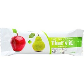 THATS IT FRUIT BAR APPLE PEAR, 35 GM, PK- 12