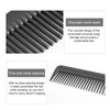 Professional Styling Fork Comb - ShiningUU 4 Pack Anti Static