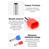 Lytool Wire-Ferrule Kit 1200pcs:Ferrule-Connectors, Double Ferrules Terminal Set, Insulated Ferrule