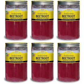 of The Earth SUPERFOODS Organic Beetroot Powder 250g (Pack of 6)