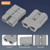Uddick 4PCs 50 Amp Battery Quick Disconnect Connector, 8 AWG