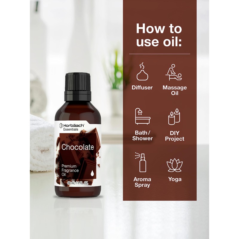 Horbäach Chocolate Fragrance Oil | 1 fl oz (30ml) |
