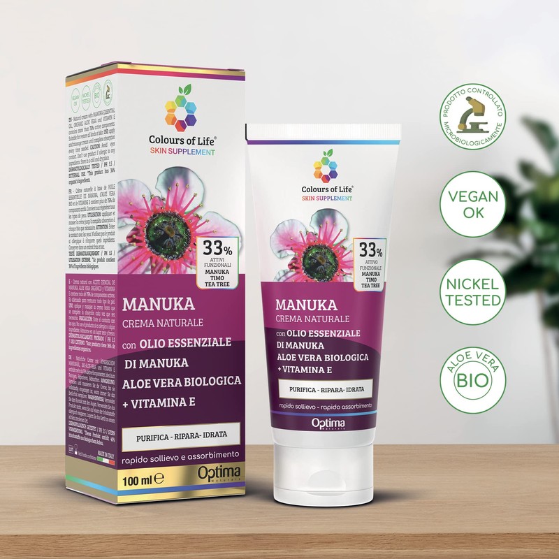 Optima Naturals Colours Of Life Manuka Cream 33% Versatile Skin