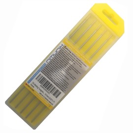 TIG Welding Tungsten Electrode 1.5% Lanthanated Rod (Gold, EWLa15) 5-Pack (3/32"x 7")