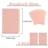 LvYiLinggg Plus PP Index Sheet A7 6 Holes 2 Pairs