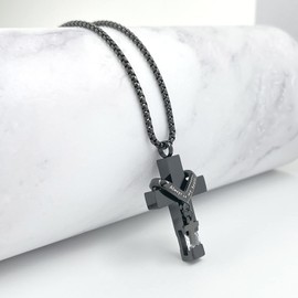Birthstone Cross Urn Necklaces for Ashes Cremation Jewellery Urns for Human Ashes Memorial Urn Keepsake Pendant