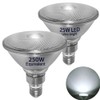 25W PAR38 LED Flood Light,250W PAR38 Halogen Bulb Equivalent,Daylight White,Full