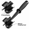Nylon Meat Chopper for Ground Beef – 5 Curved Blades