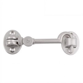 Interior Door Latch Hook for Simple Security Matte Nickel