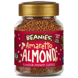 Beanies Amaretto Almond Flavour Instant Coffee 50g