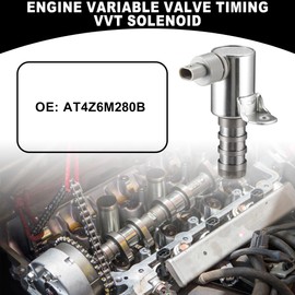 Partuto Ford Edge 2011-2016 Metal Silver Tone Engine Valve Control VVT Solenoid No. AT4Z6M280B