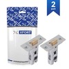 XFORT Tubular Latch, Satin Chrome, Tubular Door Latch For Internal