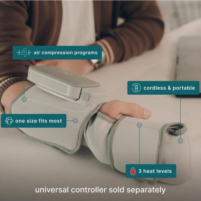 Homedics Modulair Compression Wrist Wrap Massager – Overlapped Compression Therapy