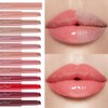 Hydrating Non-Sticky Lip Balm & Lipstick Set, 12 Shades, Lasting
