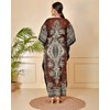 REYNOSOHOMEDECOR Kimono Kaftan Dress for Women - Elegant Miami Ibiza
