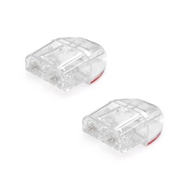 2Pack Car Deer Warning Whistle Devices, Deer Whistles for Car, Horns Sensor Alerts Gadgets for Avoids Collisions, Deer Warning Devices Animal Alert for Vehicles & Motorcycles (Clear)