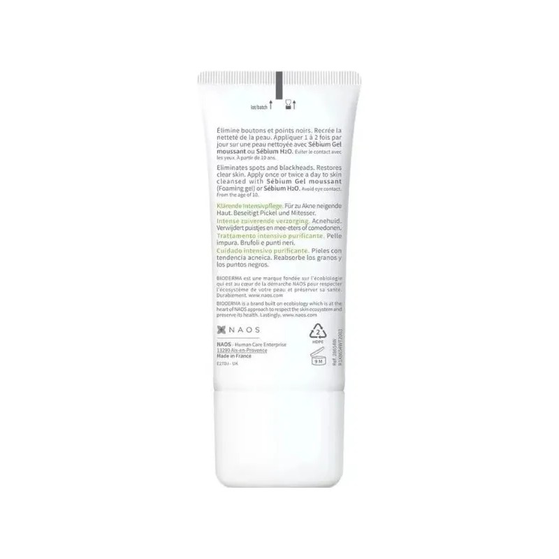 Bioderma Sebium Global Tratamiento Piel Acneica 30ml Grasa Día/noche