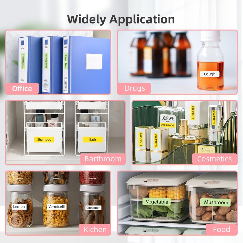 vretti Label Printer with Tape, HP2 Portable Bluetooth Label Printer