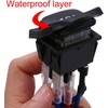 Taiss/Waterproof Momentary Polarity Reverse Switch DC 12V 10A Motor Control