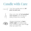 CANDLE-LITE Ocean Blue Mist Scent 3-Wick Aromatherapy Candle with 20-40