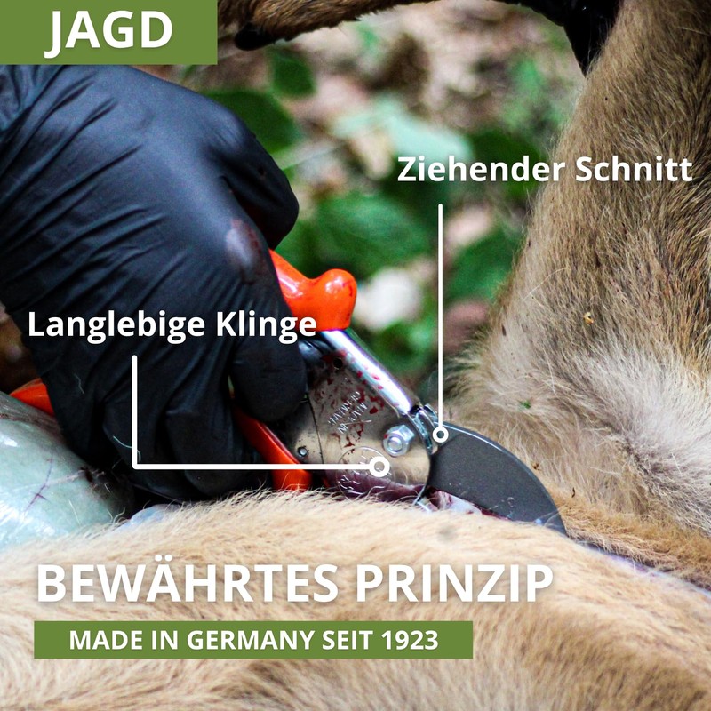 Original LÖWE Hunting Scissors 1.117 - Cutting Instead of Sawing