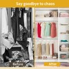 Closet Rod, 17 to 99 Inch Stainless Steel Adjustable Closet