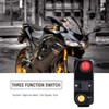 Qiilu motorcycle indicator switch, 7/8" Motorcycle Handlebar Mount Switches with