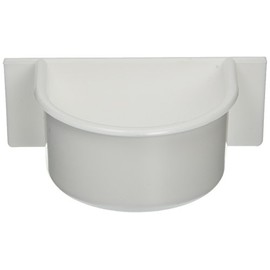 Prevue Pet Products BPV1207 2-Pack Winged Universal Cage Plastic Cups for Birds, Small, Colors Vary