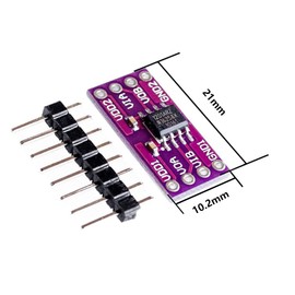 ADUM1201 Dual Channel Digital Magnetic Insulator, ADUM1201 Serial Digital Isolator Module Magnetic Isolation SPI CAN Bus Transceiver Signal Isolation (Long) Pack of 3