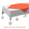 GWHOLE 4PCS Tablecloth Clips Table Cover Cloth WeightsHanger Picnic Table